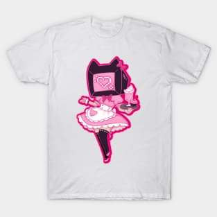 TV head Maid, pastel color scheme T-Shirt